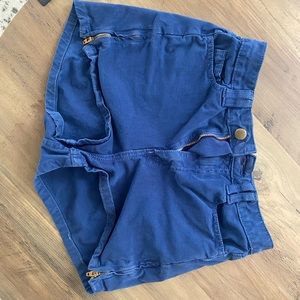 American Apparel High Waisted Denim short 24/25
